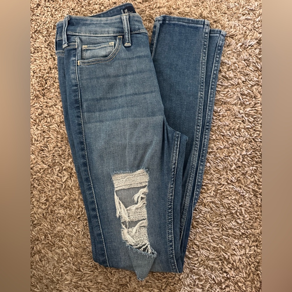 Hollister Women’s Distressed Skinny Jeans